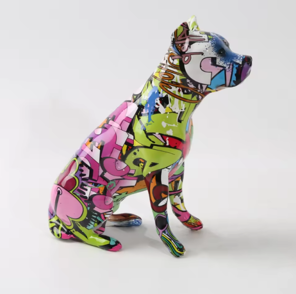 Creative Decor Graffiti Color Solid Realistic Painted - 图片 6