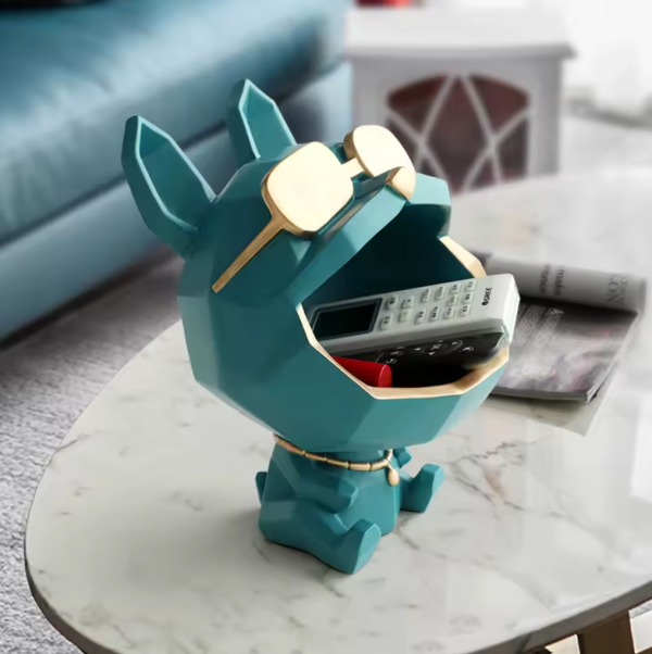 Dog Resin Sculpture Cool Dog Big Mouth
