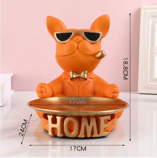 French Bulldog Decorative Tray - 图片 3