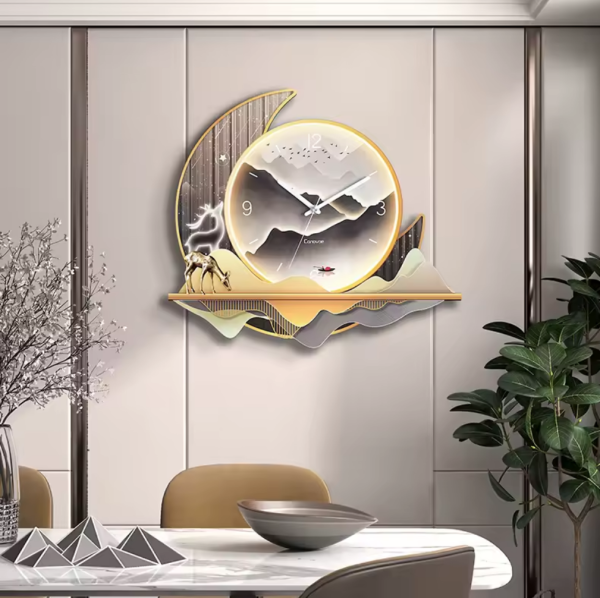 Nordic Wall Clocks Art Mural Modern Fashion