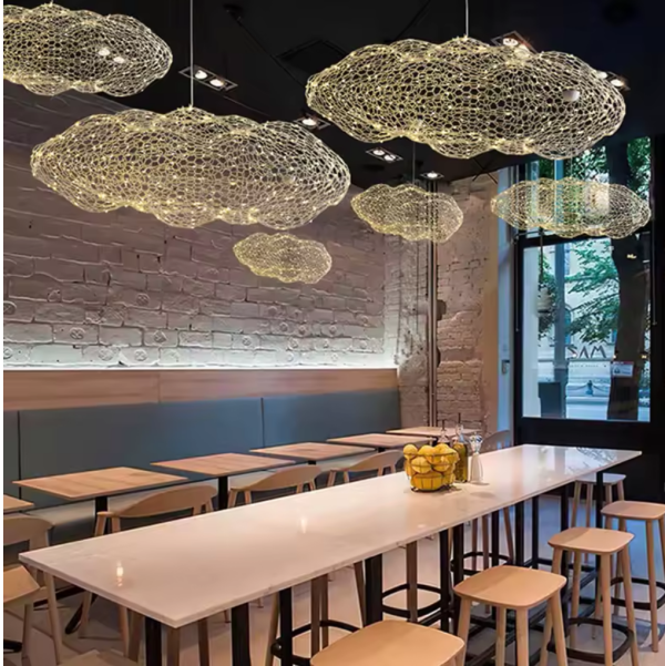 Modern Floating Cloud Light