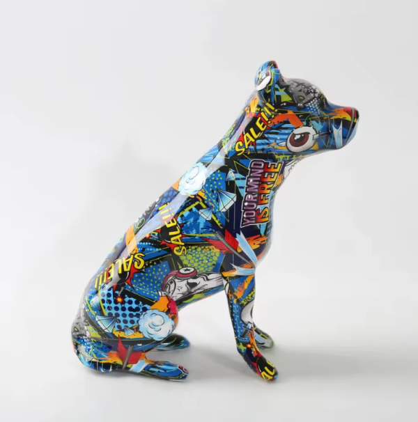 Creative Decor Graffiti Color Solid Realistic Painted - 图片 5